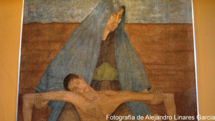 "La piedad en el desierto" de Manuel Rodríguez Lozano