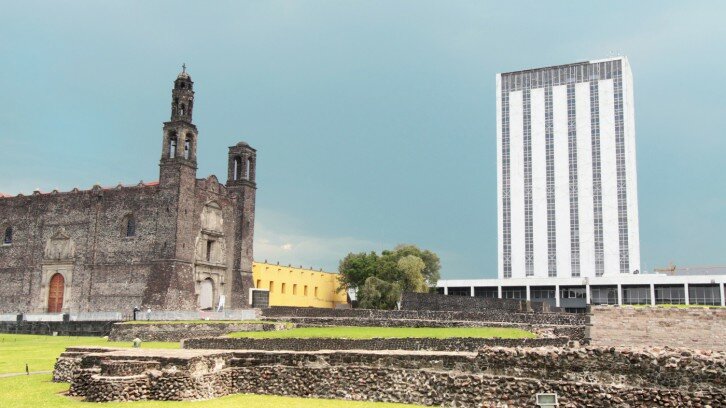 Tlatelolco: meeting of three cultures 