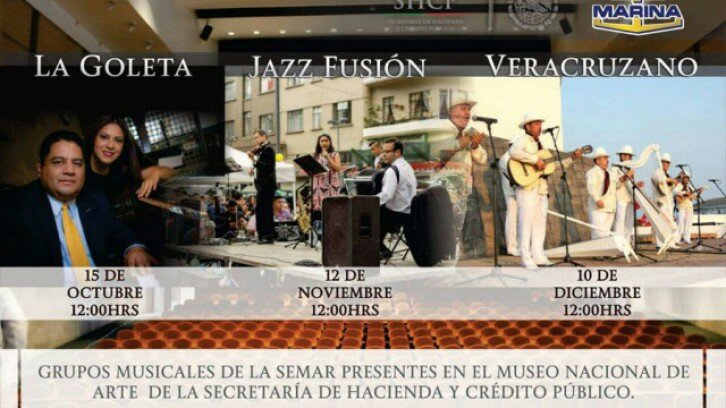 Grupo musical Veracruzano de la Secretaría de Marina-Armada de México